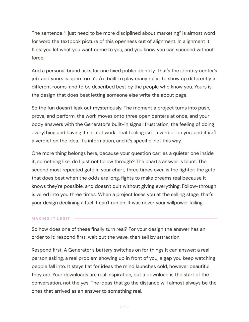 Example reading page 7
